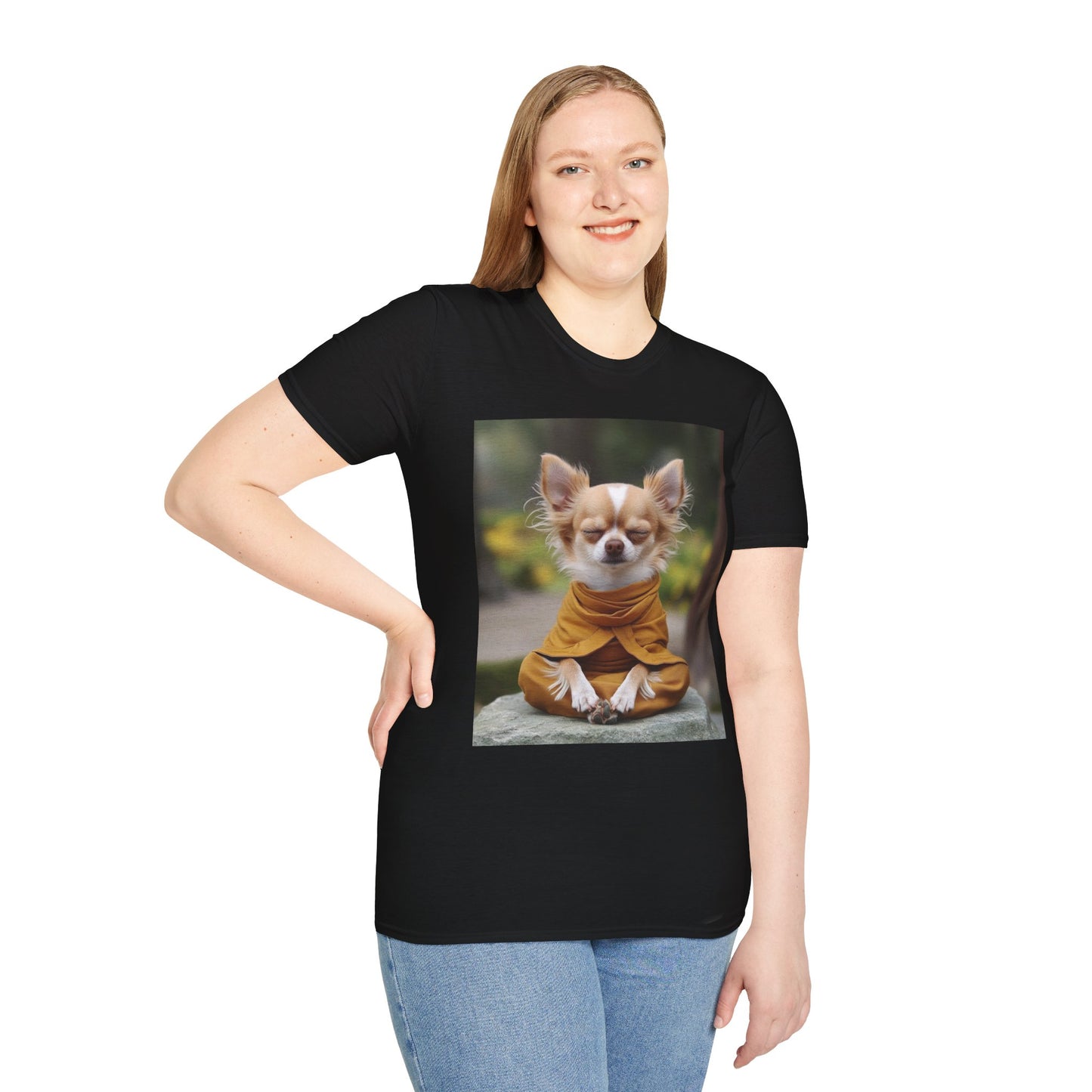 Camiseta Unisex Original - Chihuahua Budista 🐕🧘☸️