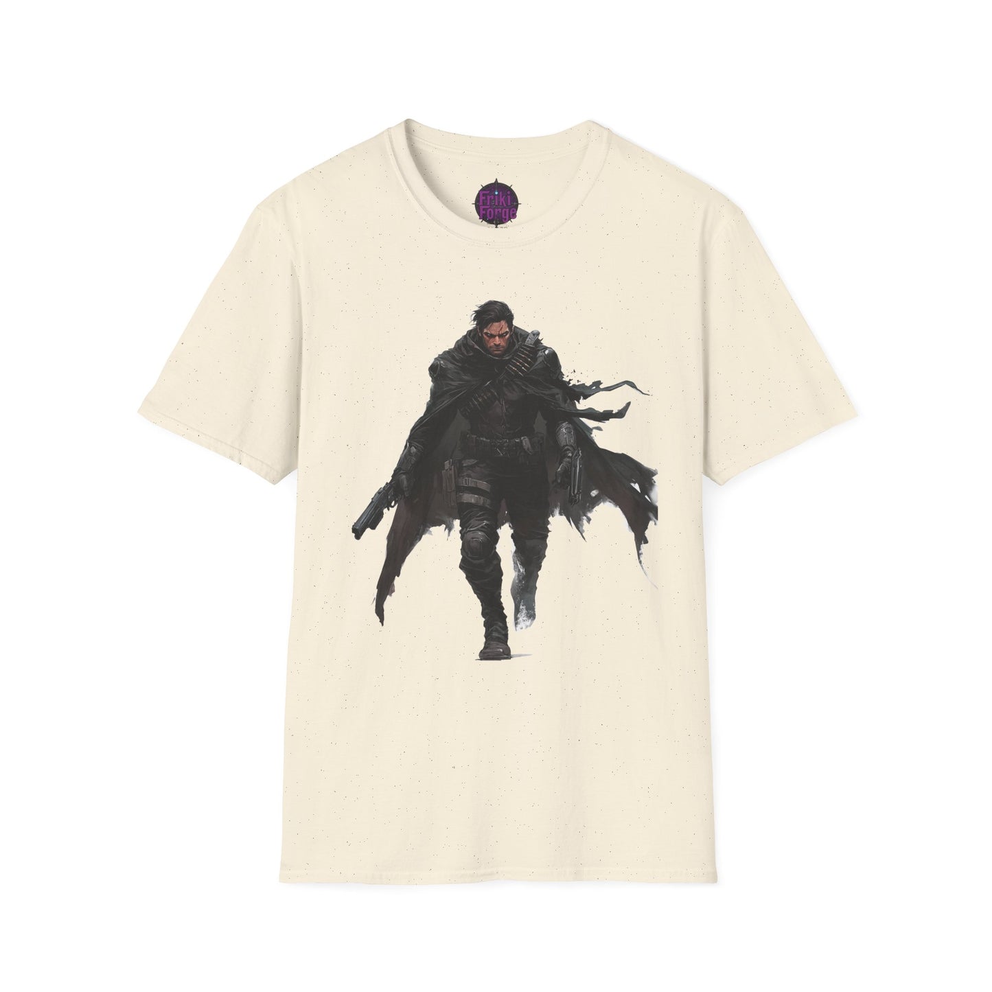Camiseta Unisex Original Kael Vornix – Guerrero de las Sombras Cósmicas ⚔️🌌