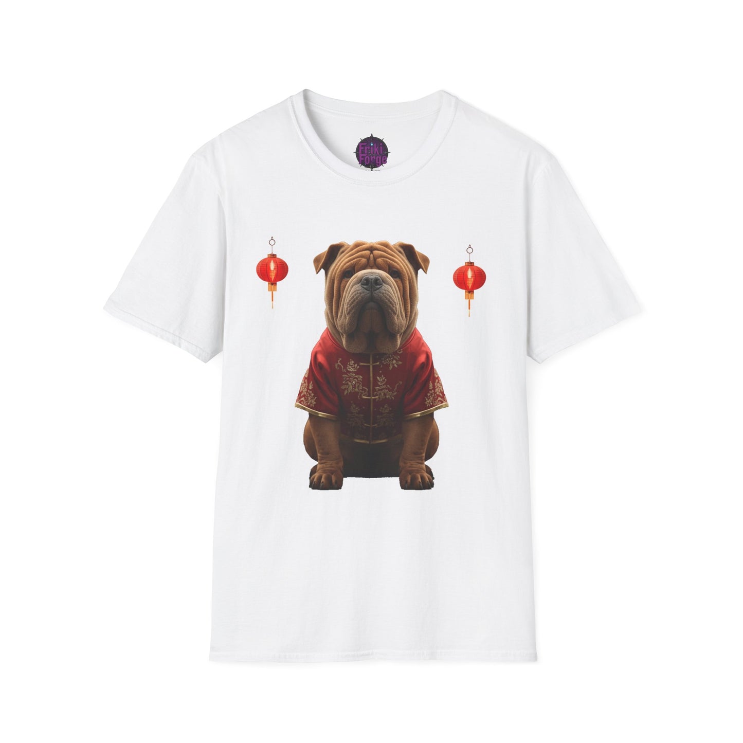 Camiseta Unisex Original Shar Pei - Chinese New Year 🐶🏮🇨🇳