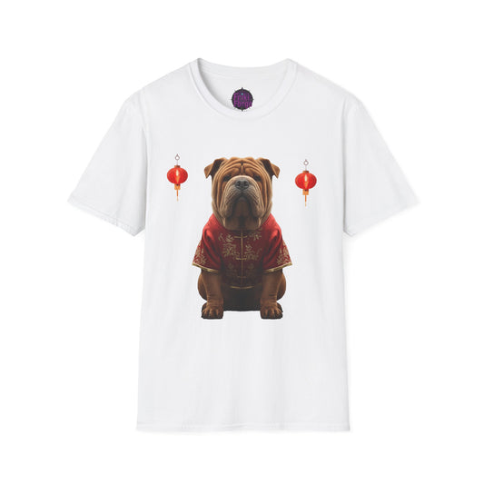 Camiseta Unisex Original Shar Pei - Chinese New Year 🐶🏮🇨🇳