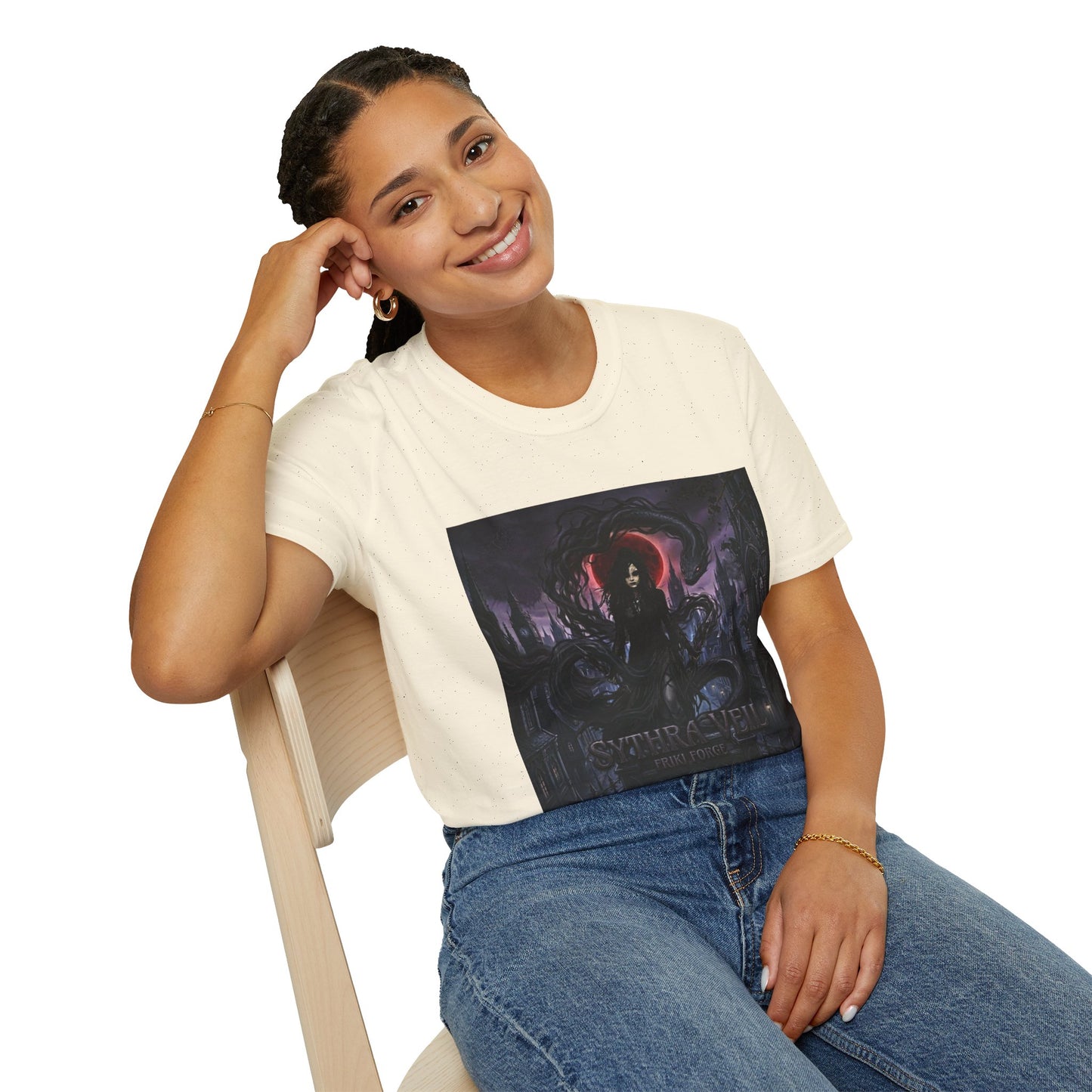Camiseta Unisex Original Sythra Veil – Arquitecta de Paradojas 🕹️🔮