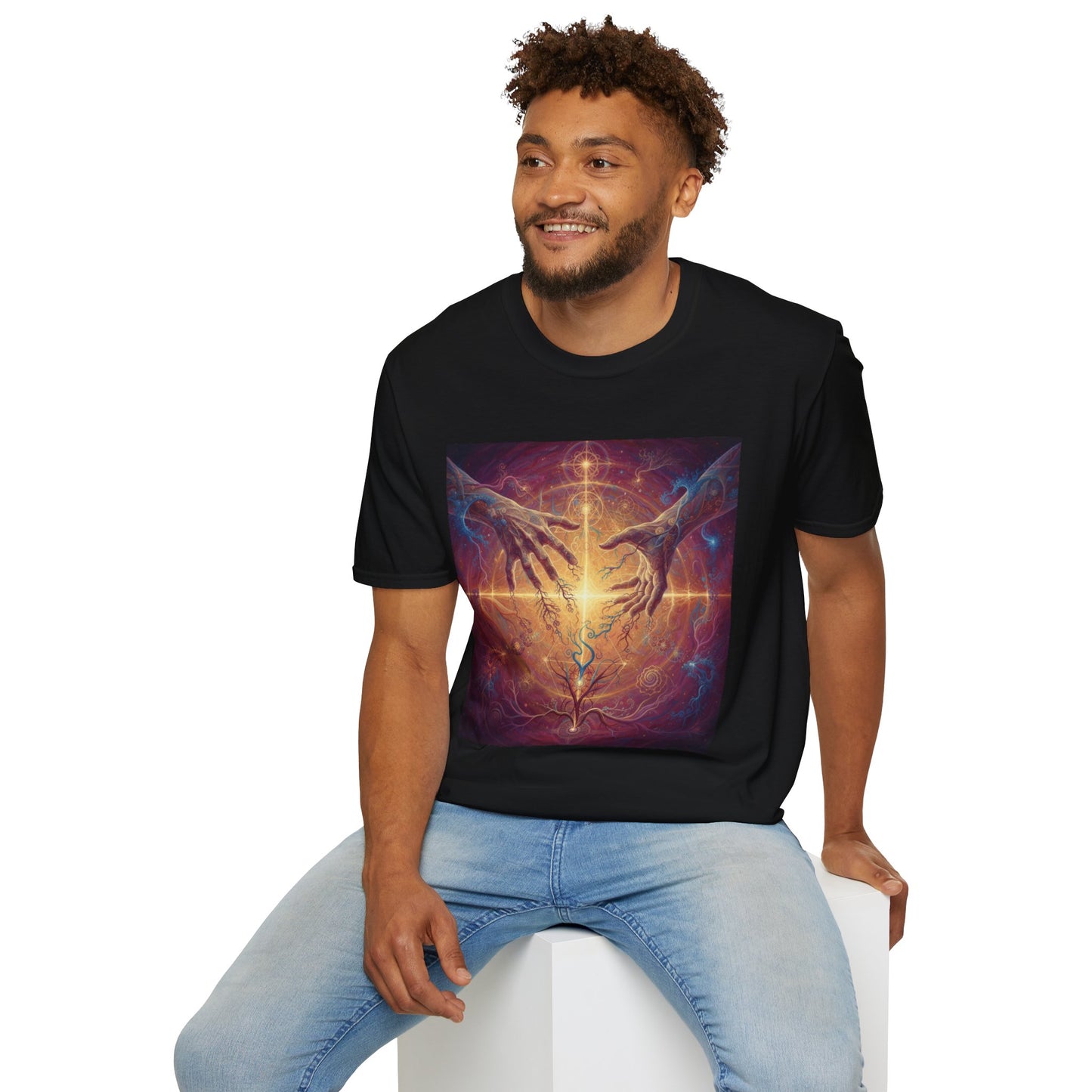 Camiseta Unisex Original Manos del Umbral – Las que Rozan lo Invisible 🖐️✨