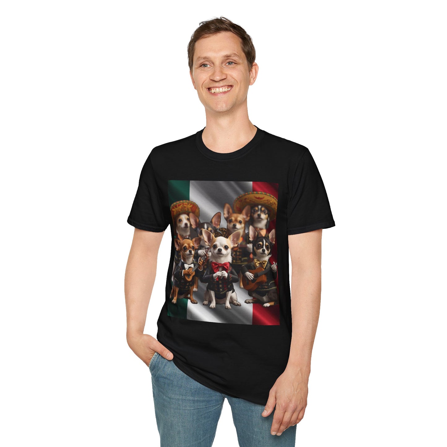 Camiseta Unisex Original - Chihuahuas mariachis 🐕🇲🇽🎺
