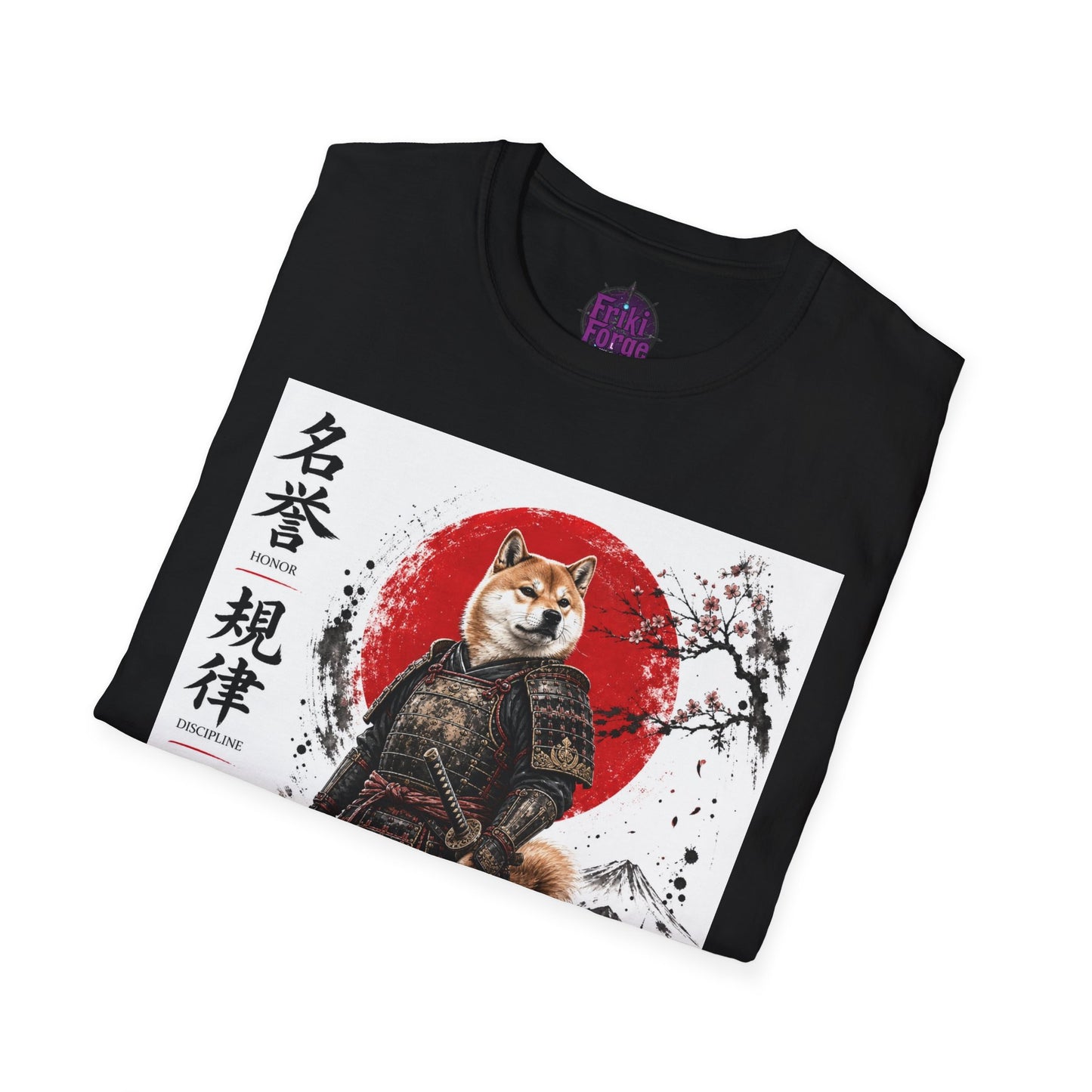 Camiseta Unisex Original - Shiba Inu Samurái 🐕🇯🇵