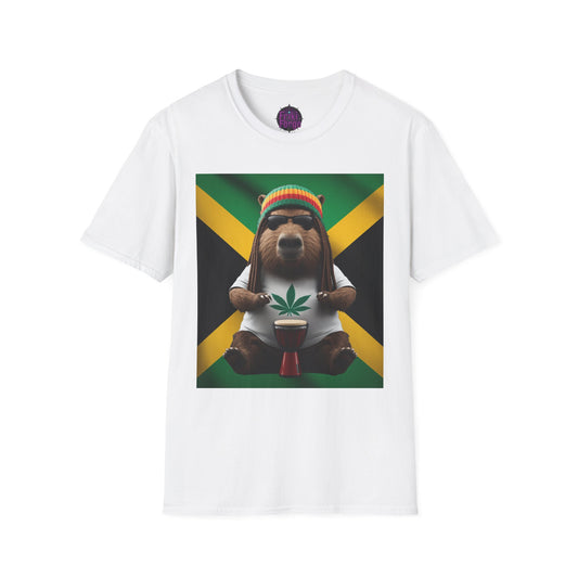 Camiseta Unisex Original - Capibara Rastafari 🟢🟡🔴🌿