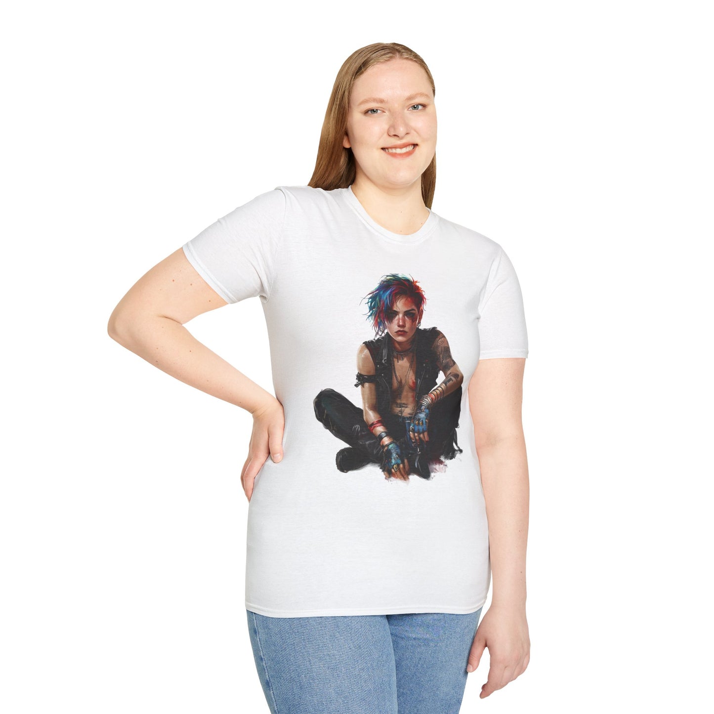 Camiseta Unisex Original Ravenna – Rebelde del Caos Neon ⚡🖤