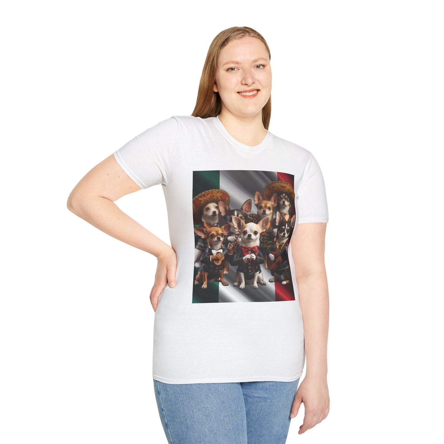 Camiseta Unisex Original - Chihuahuas mariachis 🐕🇲🇽🎺
