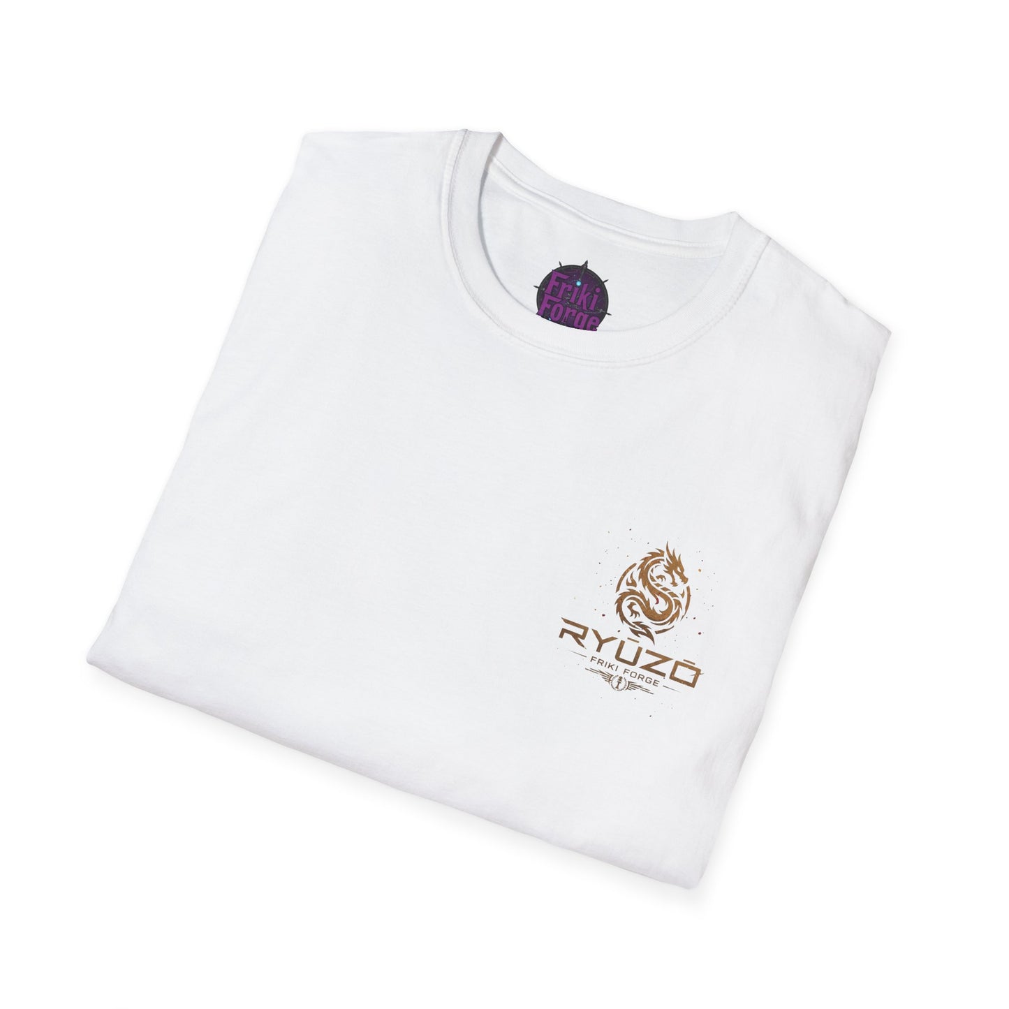 Camiseta Unisex Original Ryūzō – Samurai de la Llama Eterna 🔥⚔️