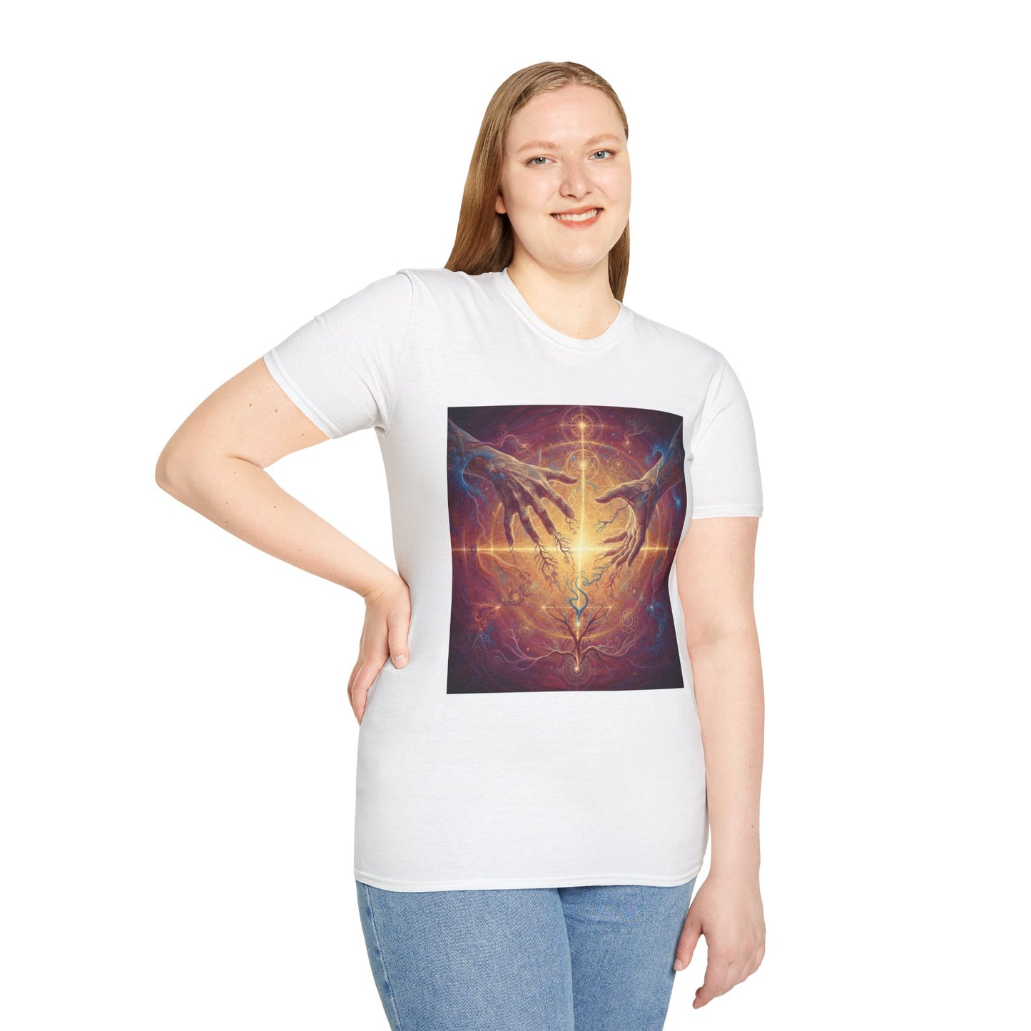 Camiseta Unisex Original Manos del Umbral – Las que Rozan lo Invisible 🖐️✨