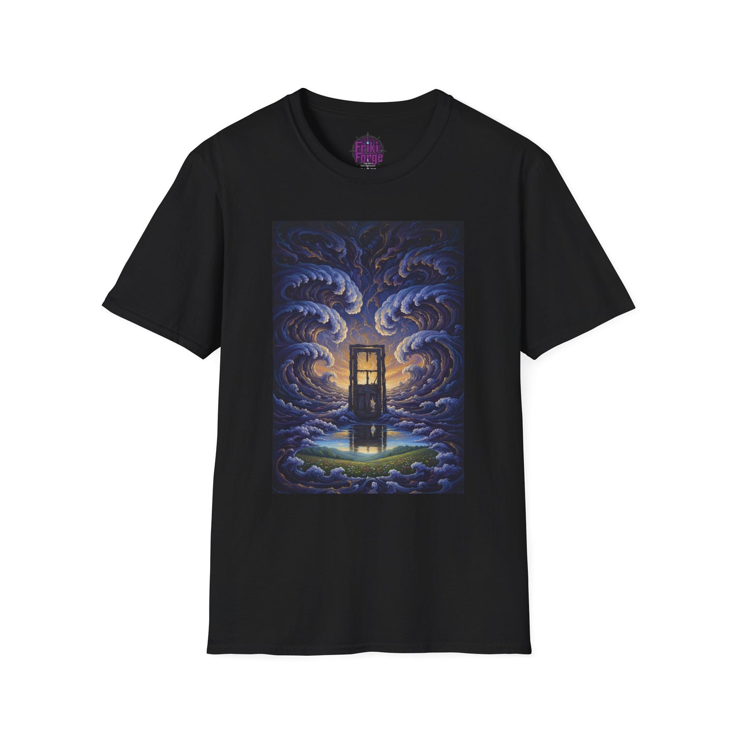 Camiseta Unisex Original El Umbral – La Puerta que Nadie Sabe Adónde Lleva 🚪✨