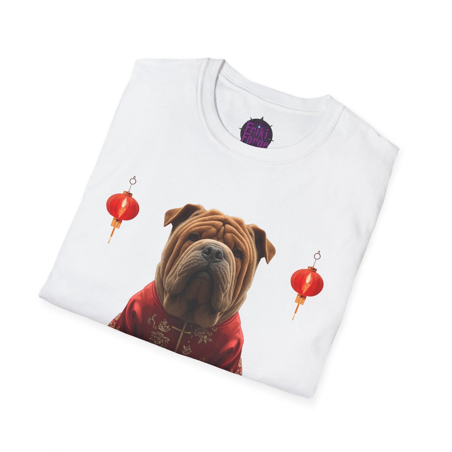 Camiseta Unisex Original Shar Pei - Chinese New Year 🐶🏮🇨🇳