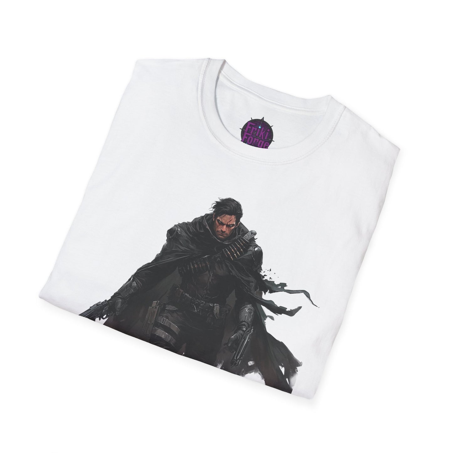 Camiseta Unisex Original Kael Vornix – Guerrero de las Sombras Cósmicas ⚔️🌌