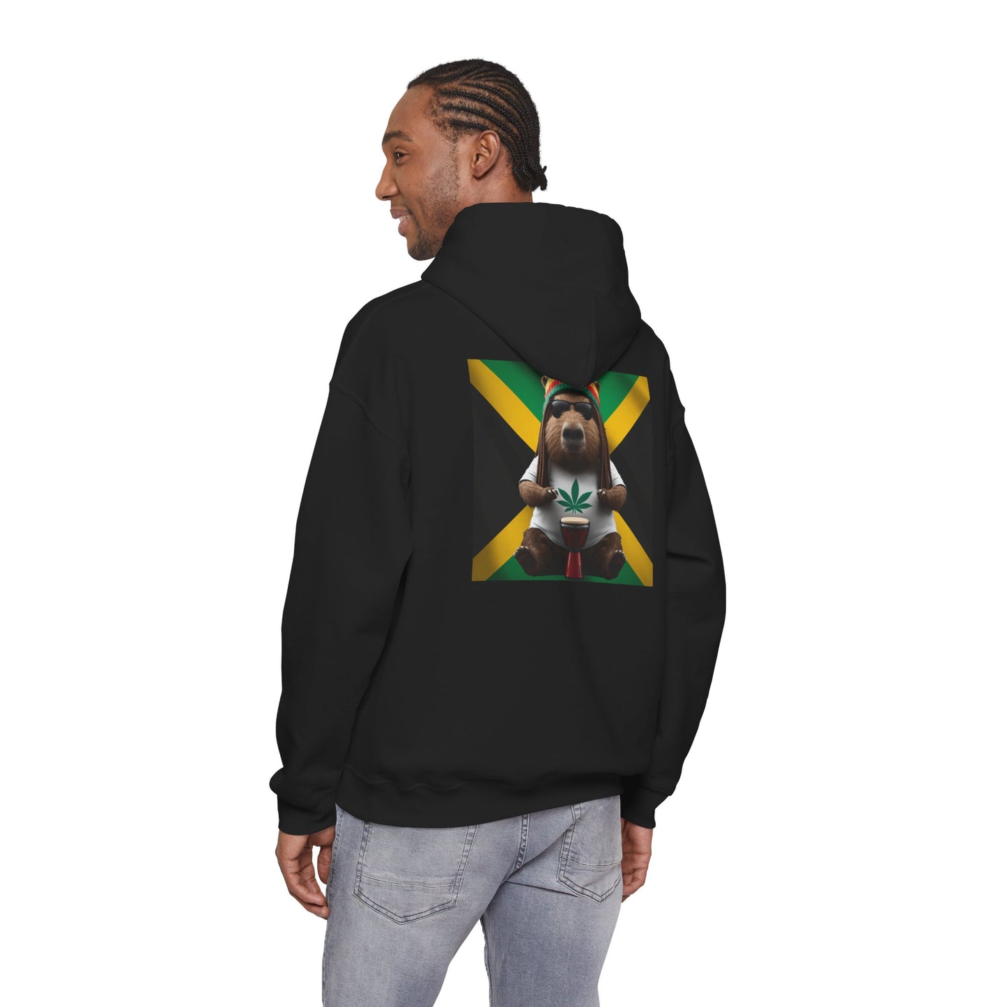 Sudadera Unisex Original - Capibara Rastafari 🟢🟡🔴🌿