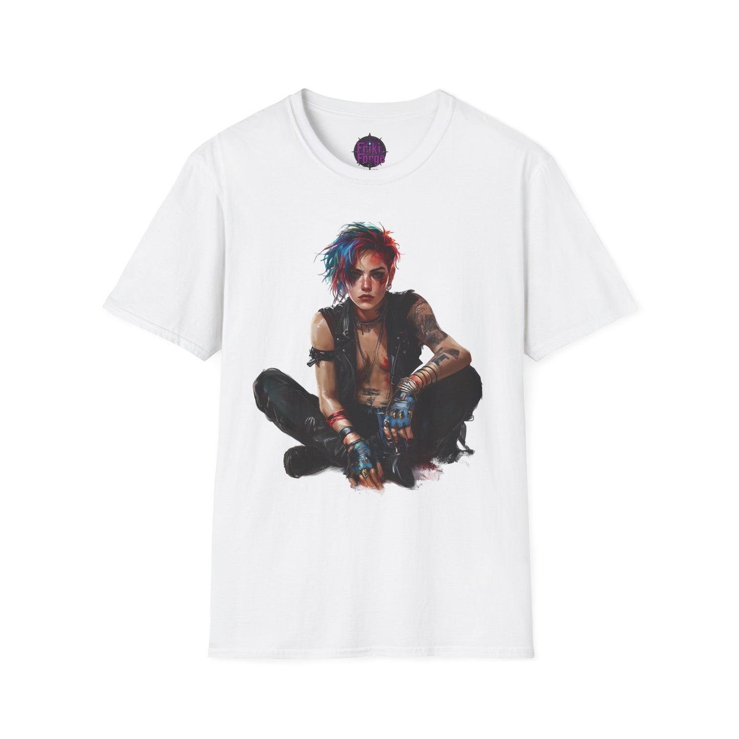 Camiseta Unisex Original Ravenna – Rebelde del Caos Neon ⚡🖤