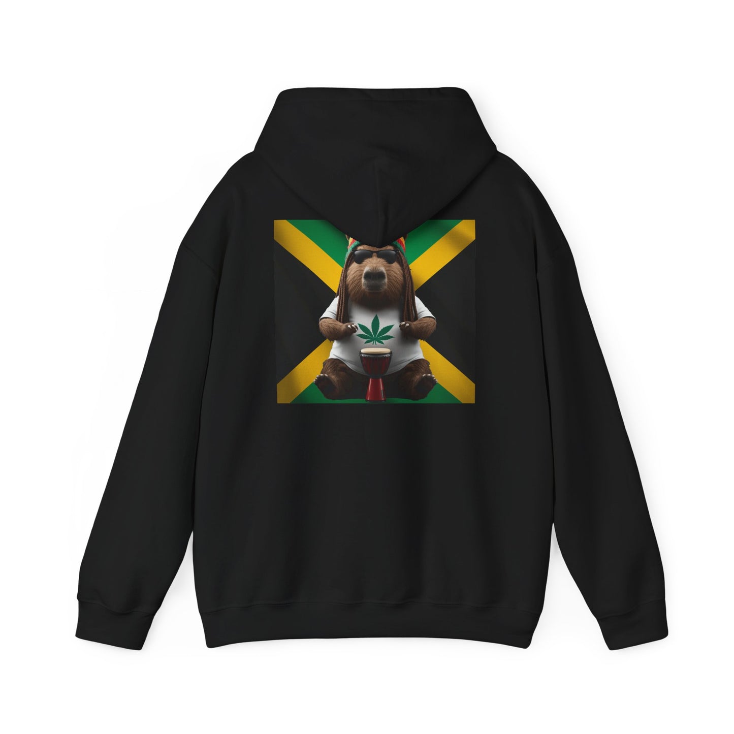 Sudadera Unisex Original - Capibara Rastafari 🟢🟡🔴🌿