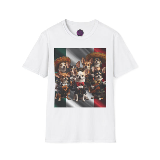 Camiseta Unisex Original - Chihuahuas mariachis 🐕🇲🇽🎺