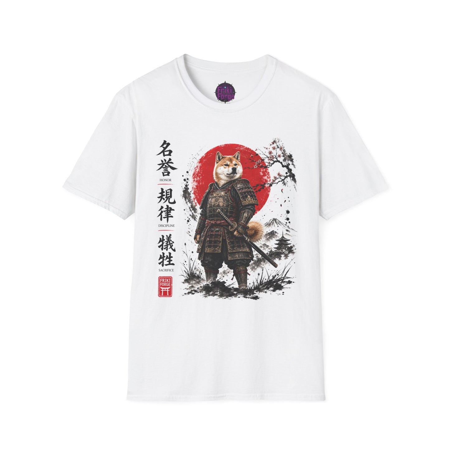 Camiseta Unisex Original - Shiba Inu Samurái 🐕🇯🇵