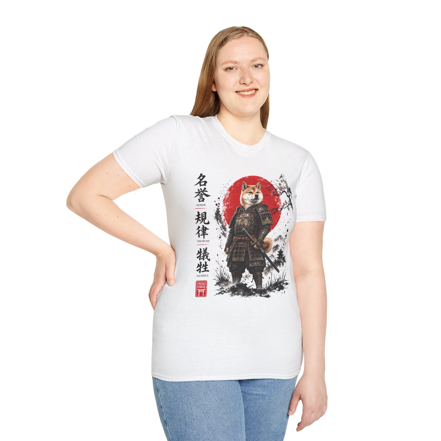 Camiseta Unisex Original - Shiba Inu Samurái 🐕🇯🇵