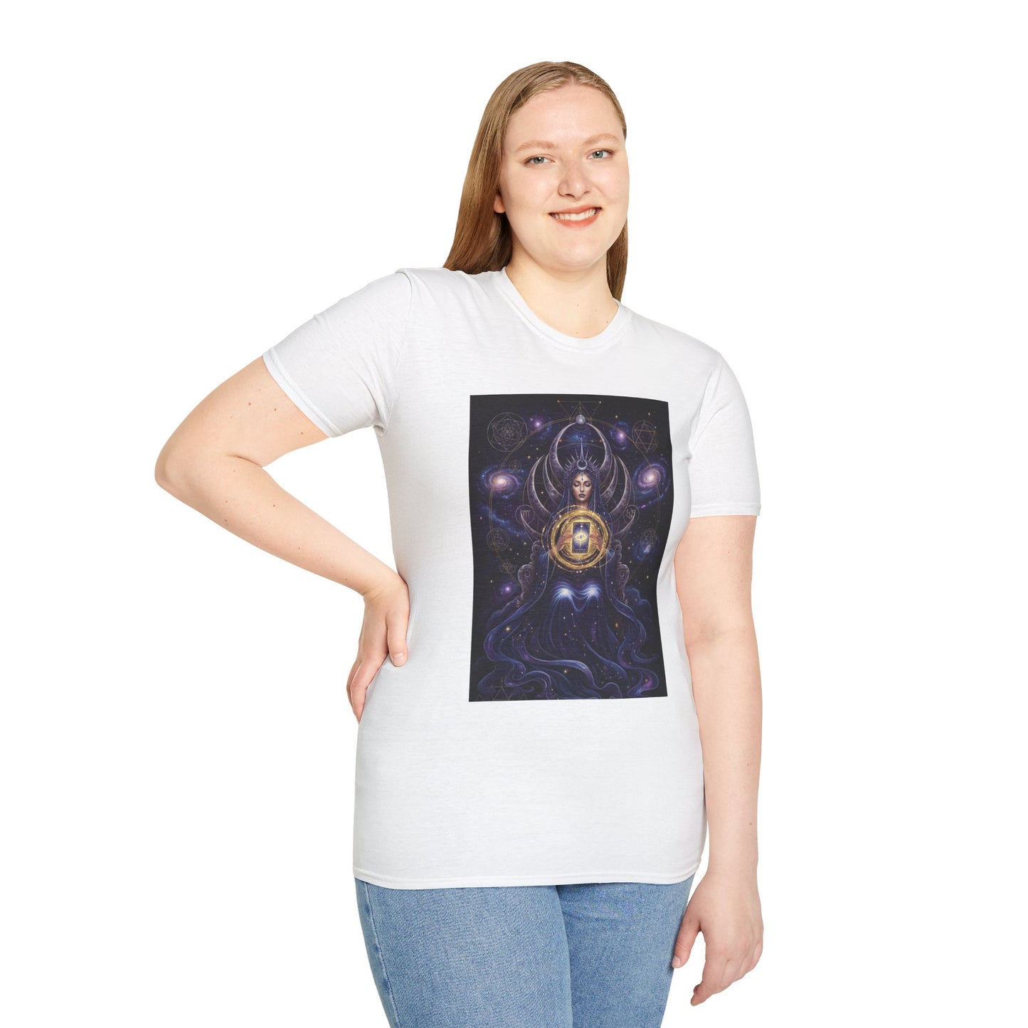 Camiseta Unisex Original Zyvaëth – La Suma Sacerdotisa del Cosmos 🔮