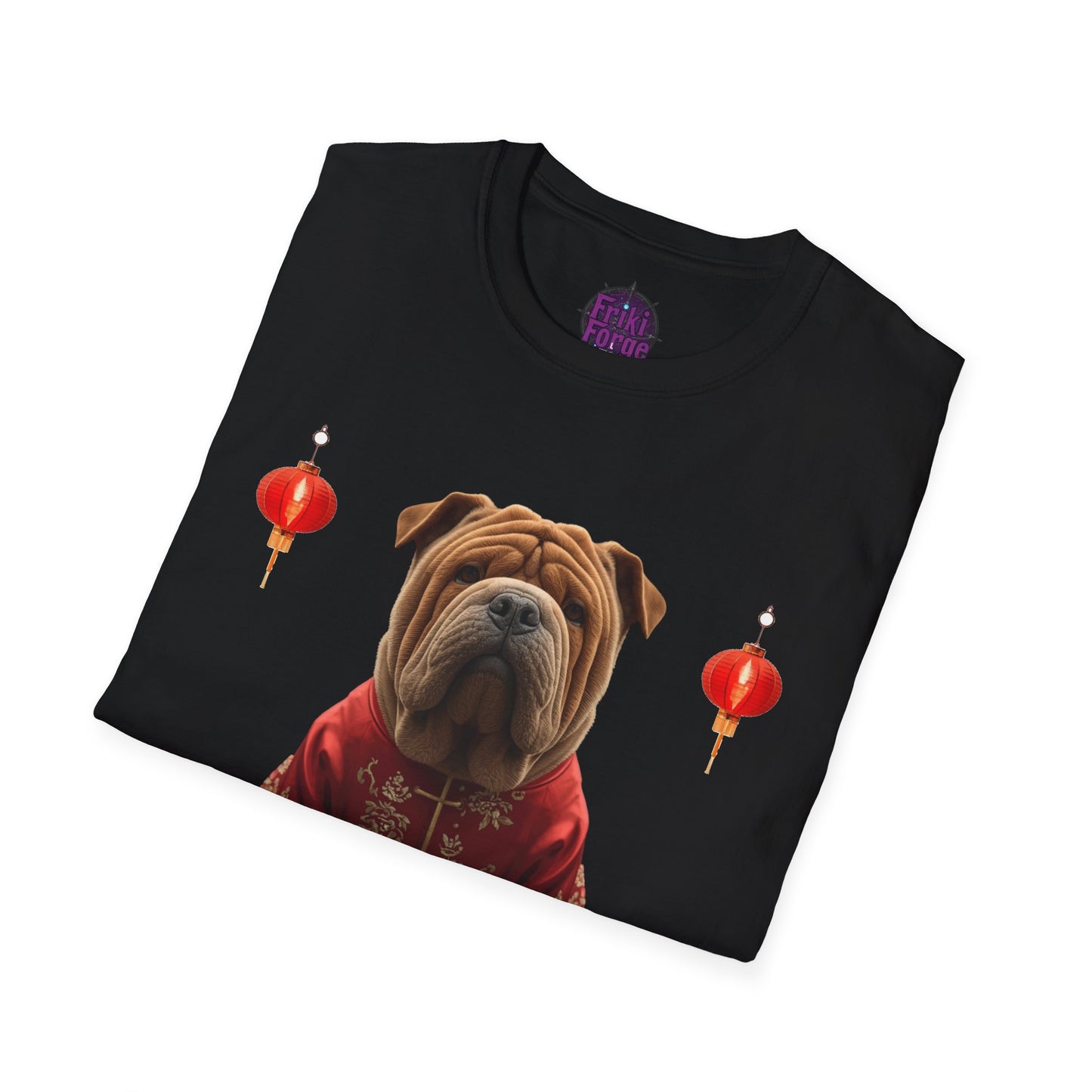 Camiseta Unisex Original Shar Pei - Chinese New Year 🐶🏮🇨🇳