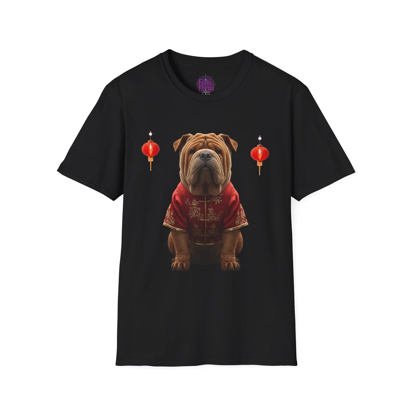 Camiseta Unisex Original Shar Pei - Chinese New Year 🐶🏮🇨🇳