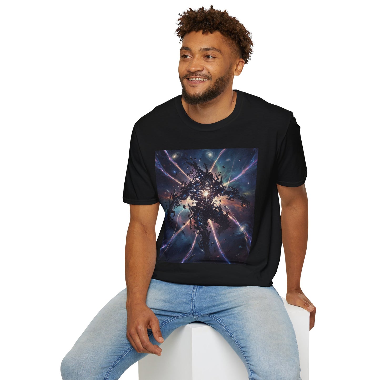 Camiseta Unisex Original Korveth – El Devorador de Energía 🌑⚡