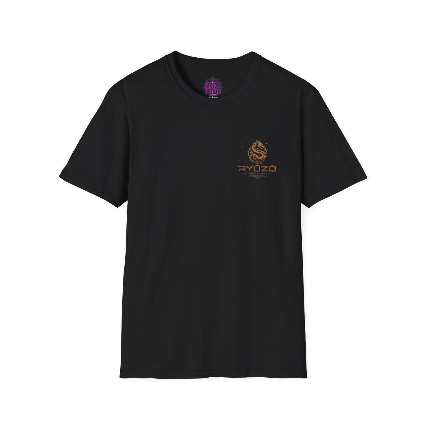 Camiseta Unisex Original Ryūzō – Samurai de la Llama Eterna 🔥⚔️